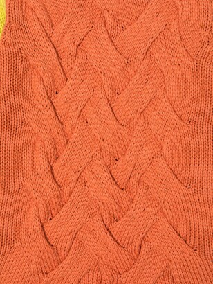 Wolf & Rita Panelled Cable-Knit Jumper