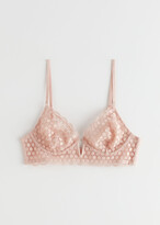 Thumbnail for your product : And other stories Dotted Lace Underwire Bra