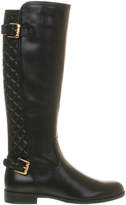 Thumbnail for your product : Office Agent Knee boots Black Quilted Leather