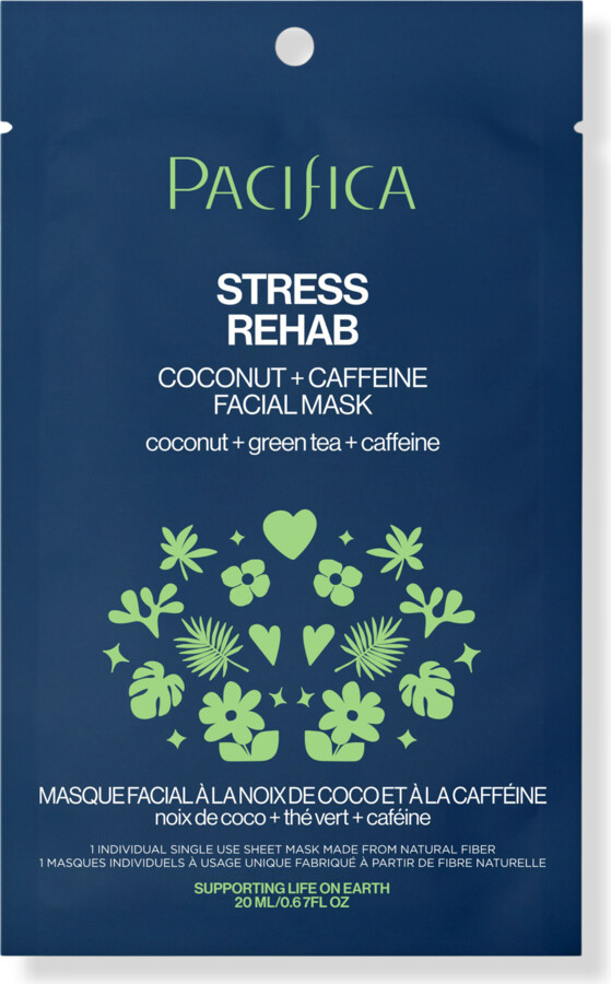 Pacifica Stress Rehab Coconut & Caffeine Facial Mask