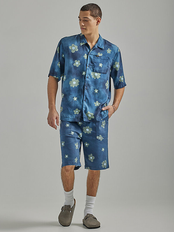 Lee Mens Chetopa Pleated Front Shorts