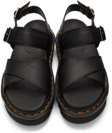 Thumbnail for your product : Dr. Martens Black Voss II Hydro Sandals