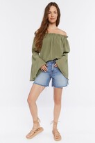 Thumbnail for your product : Forever 21 Bell Sleeve Off-The-Shoulder Top