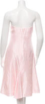 Thumbnail for your product : Vera Wang Strapless Shift Dress