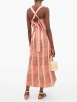 Thumbnail for your product : Ace&Jig Willa Striped Cotton Midi Dress - Womens - Beige Multi