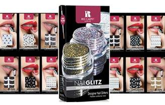 Red Carpet Manicure Nail Glitz, Champagne and Caviar