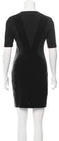 Thumbnail for your product : Rag & Bone Leather-Accented Cocktail Dress