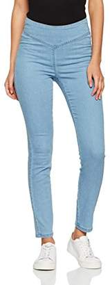 Noisy May Women's NMFLY PARIS HW JEGGING LT BL VI099 ALAOS Jeans,(Manufacturer size: XX-Small)