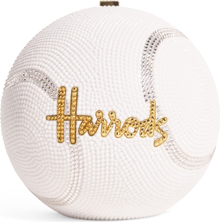 Judith Leiber x Harrods Exclusive Tennis Ball Clutch Bag