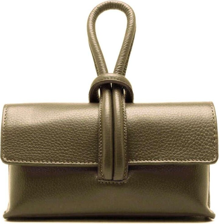 Shoulder Bag Boohoo Sac Baguette Boohoo Taupe Leather Handbag