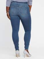 Thumbnail for your product : Old Navy Smooth & Comfort Mid-Rise Plus-Size Rockstar Skinny Jeans
