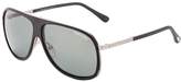 Thumbnail for your product : Tom Ford Chris Matte Black Sunglasses