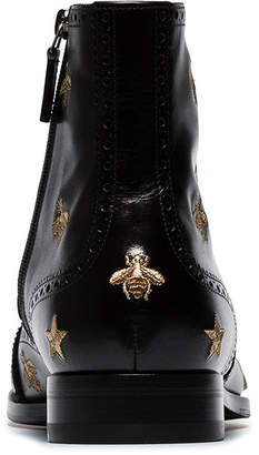 Gucci wasp motif buckled boots