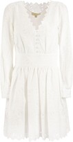 Thumbnail for your product : Michael Kors Palm Eyelet Cotton Dress