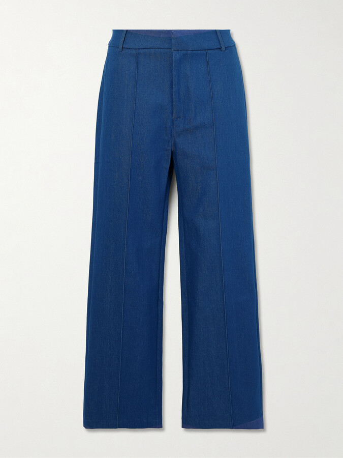 D’ESTRËE DESTREE - Yoshitomo Denim Straight-leg Pants - Blue