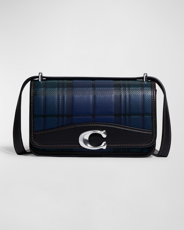Coach 1941 Bandit PlaidPrint Leather Crossbody Bag ShopStyle