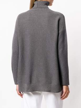 Fabiana Filippi roll-neck fitted sweater