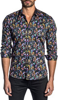 Thumbnail for your product : Jared Lang Men's Butterfly Pattern Sport Shirt