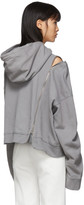 Thumbnail for your product : Maison Margiela Grey Multi-Wear Zip Hoodie