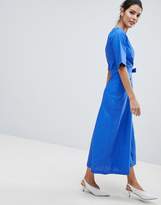 Thumbnail for your product : Closet London Closet Midi Wrap Dress