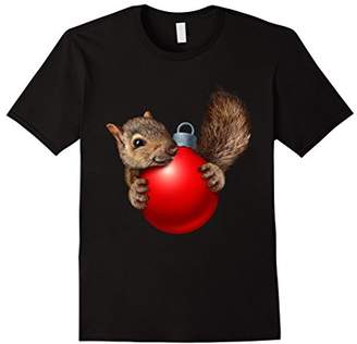 Cute holiday squirrel t-shirt