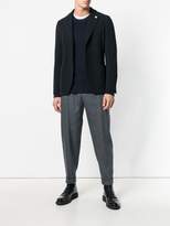 Thumbnail for your product : HUGO BOSS ribbed round neck jumper