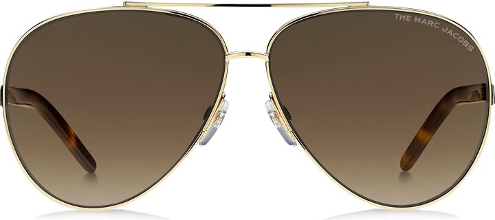 marc jacobs 62mm aviator sunglasses