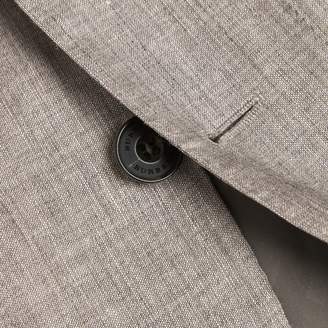 Burberry Slim Fit Travel Tailoring Linen Wool Blend Suit