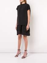 Thumbnail for your product : Adam Lippes short-sleeve flared dress