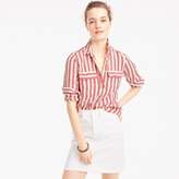 Thumbnail for your product : J.Crew Tall button-up shirt in striped linen