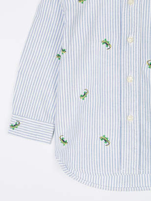 Ralph Lauren Kids embroidered detail shirt