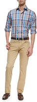 Thumbnail for your product : Peter Millar Five-Pocket Pants, Khaki