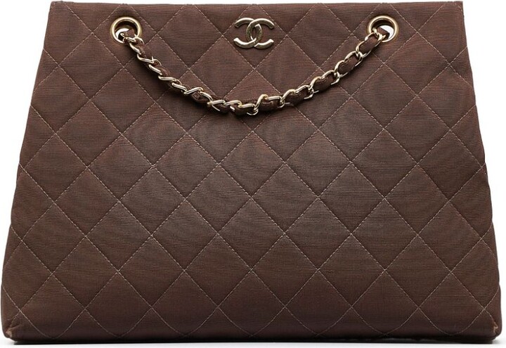 Chanel Pre Owned 1997-1999 CC quilted shoulder bag - ShopStyle