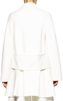 Thumbnail for your product : Stella McCartney Back-Belted Lightweight A-Line Coat, White