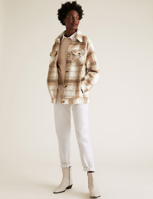 light blue denim long sleeve dress