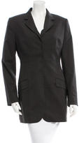 Thumbnail for your product : Dolce & Gabbana Wool Knee-Length Coat