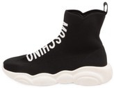 Thumbnail for your product : Moschino Scarpa Logo Sock Sneakers