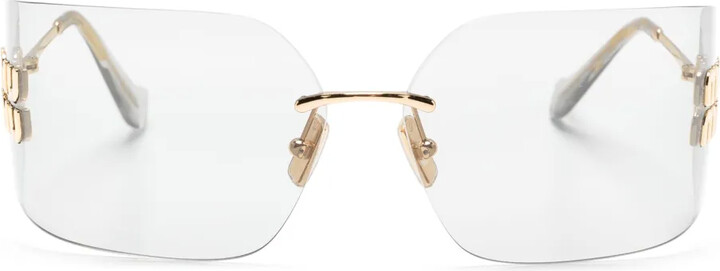 Miu Miu Eyewear Rimless sunglasses