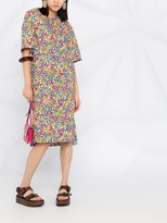 Thumbnail for your product : Marni Pop Garden Print Shift Dress