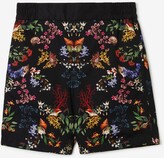 Thumbnail for your product : Burberry Childrens Coral Print Cotton Shorts Size: 10Y