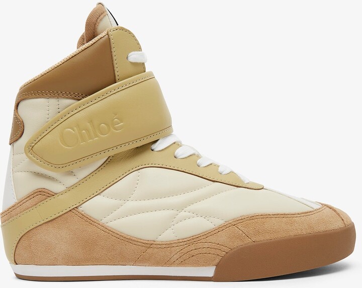 Chloé Kick high-top leather sneakers