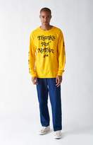 Thumbnail for your product : PacSun Thanks Yellow Long Sleeve T-Shirt