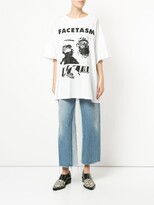 Thumbnail for your product : Facetasm logo print T-shirt