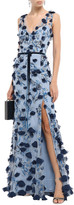 Thumbnail for your product : Marchesa Notte Notte Embellished Tulle Gown