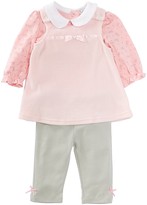 Thumbnail for your product : Quiltex Emma Velour Jumper, Bodysuit, & Pant Set (Baby Girls)