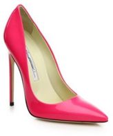 Thumbnail for your product : Brian Atwood Point-Toe Patent Leather Pumps