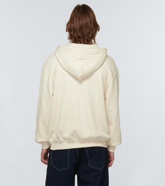 Adish Tasseled cotton jersey hoodie