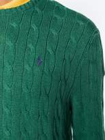 Thumbnail for your product : Polo Ralph Lauren logo long-sleeve sweater