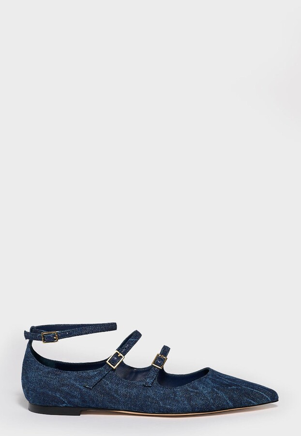 Marion Parke Francine Flat | Denim