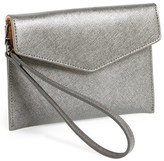 Thumbnail for your product : Halogen 'Amy' Leather Wristlet